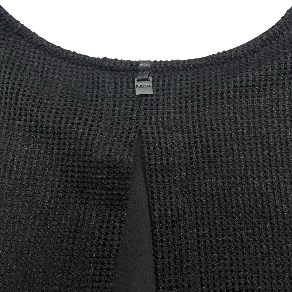 RUDSAK Sleeveless Tunic Blouse Combo Sz Small Black - Picture 4 of 5